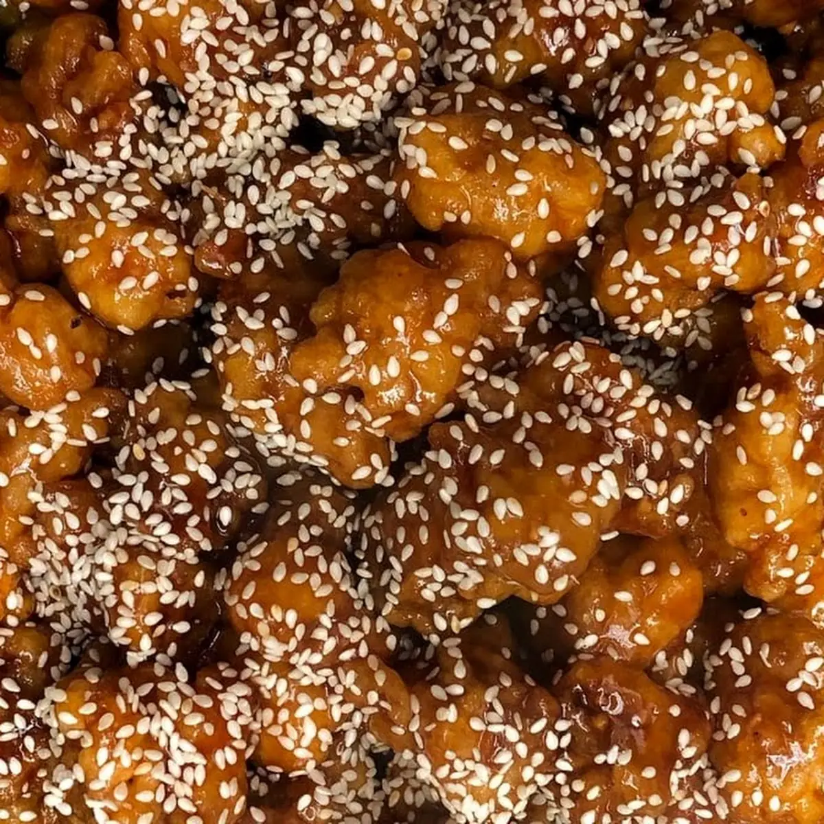 芝麻鸡 sesame chicken tray 大盘